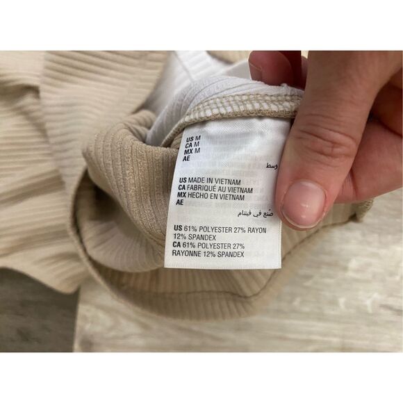 Inc International Concepts NWT Colorblocked Tank Top Beige Sz Medium, MSRP $45 - Picture 7 of 8